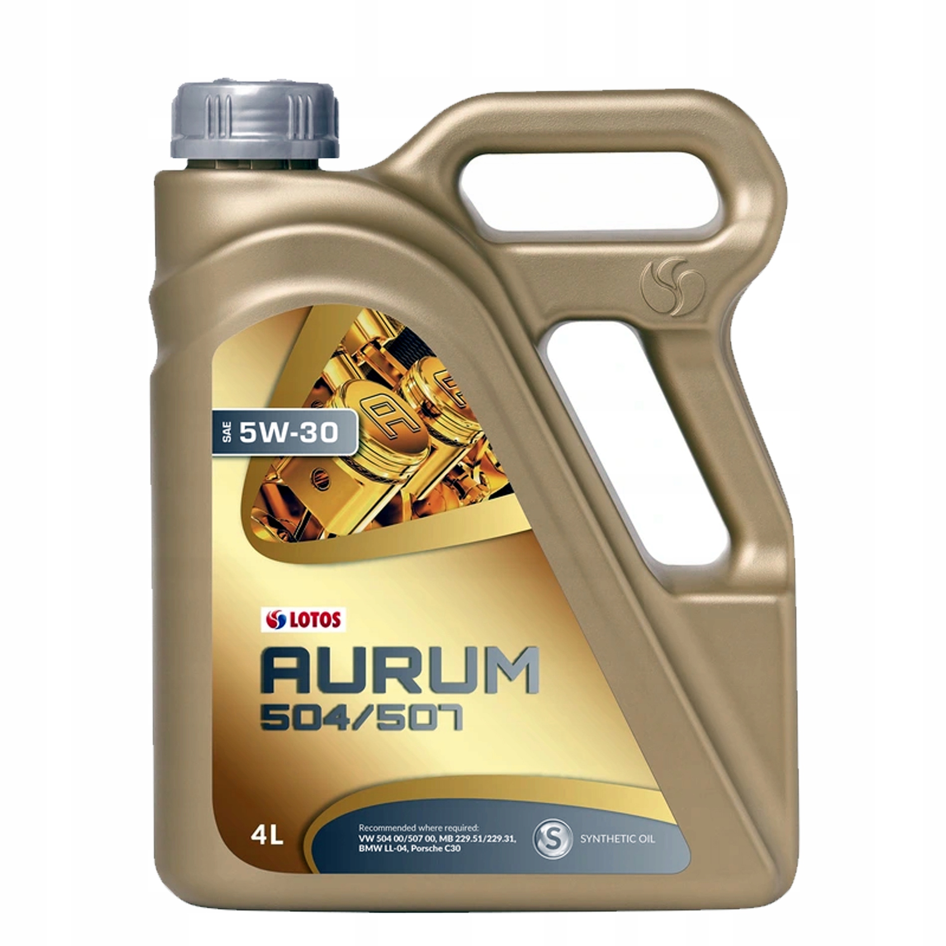 

Lotos 5W30 4L. Aurum 504/507 Silnikowy Olej Syntet
