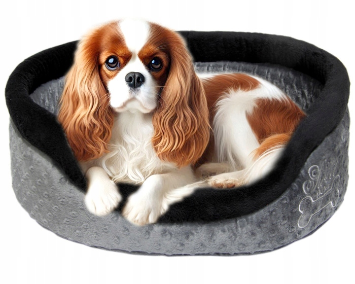 Pelíšek potah spaní kotec pro psa cavalier king charles spaniel mops