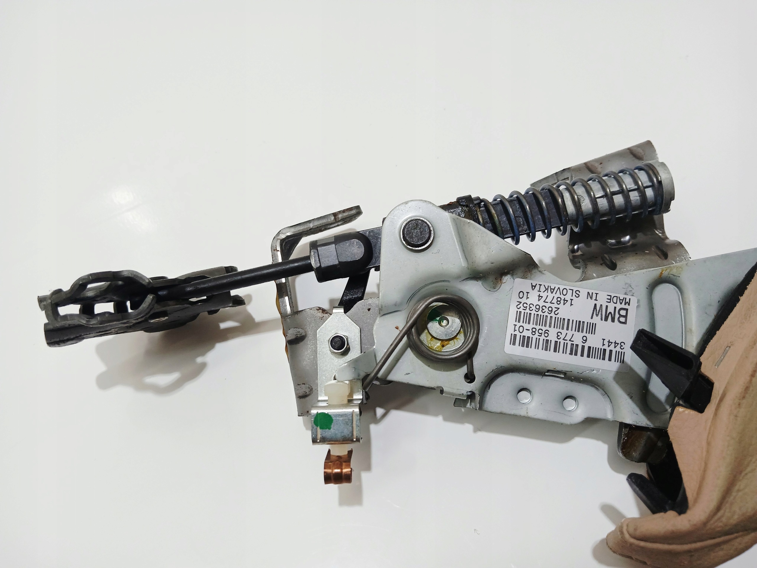 schaltgestänge elektrische parkbremse BMW E60 E61 LCI 6773958 EUROPA (0000673)