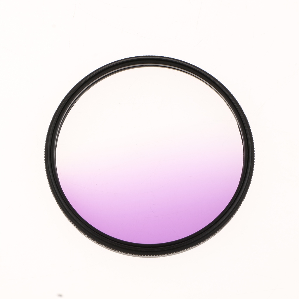 Stopniowy, stopniowy koloru do obiektywu Model gradientowy filtr obiektywu do lustrzanek