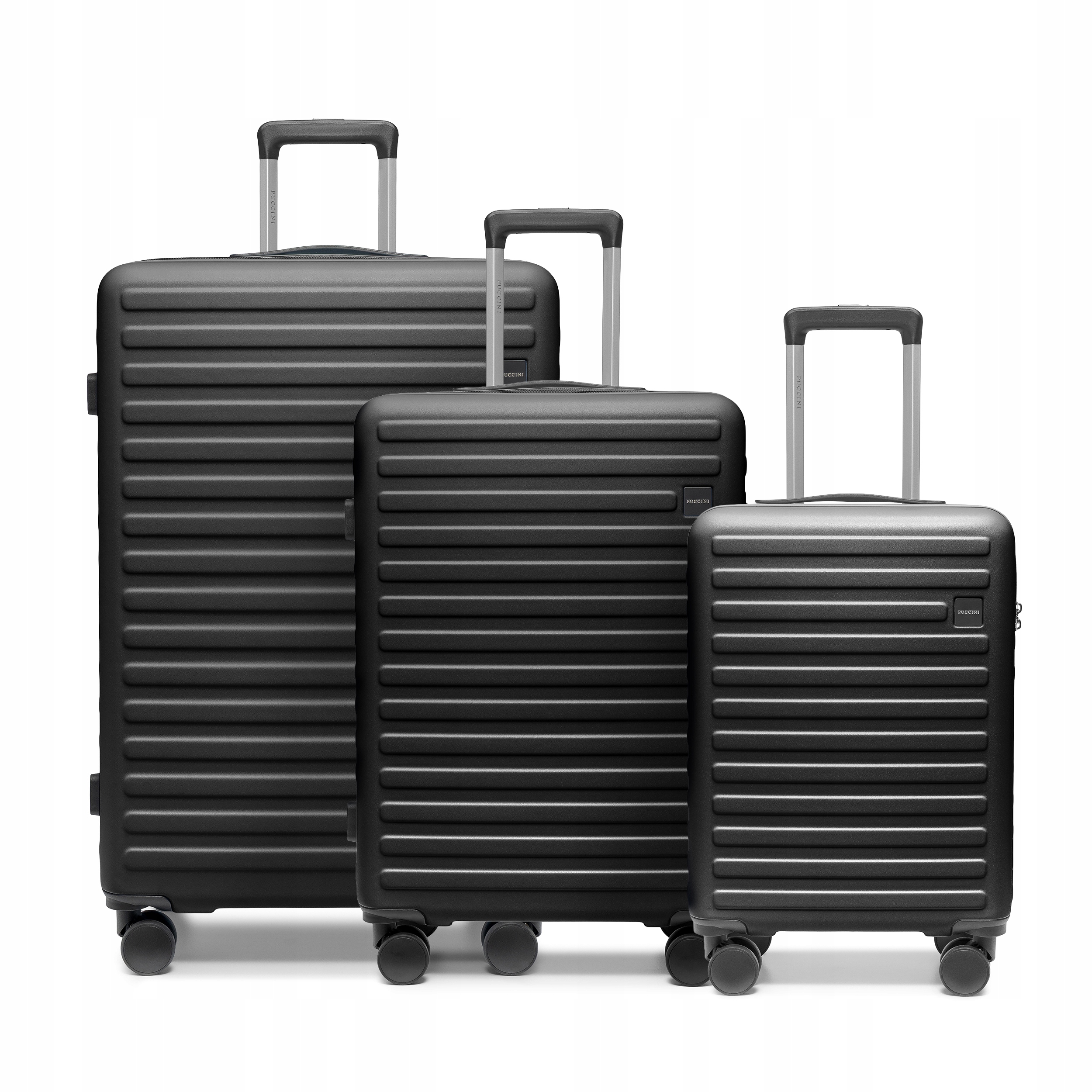Puccini Zestaw Walizek Podróżnych Duża Średnia Kabinowa Pc 3w1 PC035-1