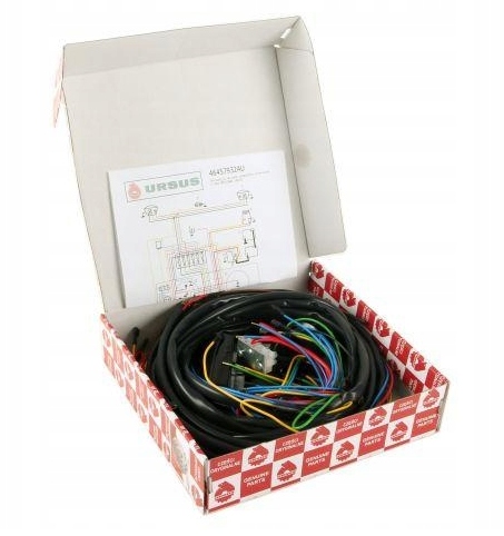 INSTALACJA WIĄZKA ELEKTRYCZNA ORYGINAŁ URSUS C-360 C360 ALTERNATOR KOMPLET