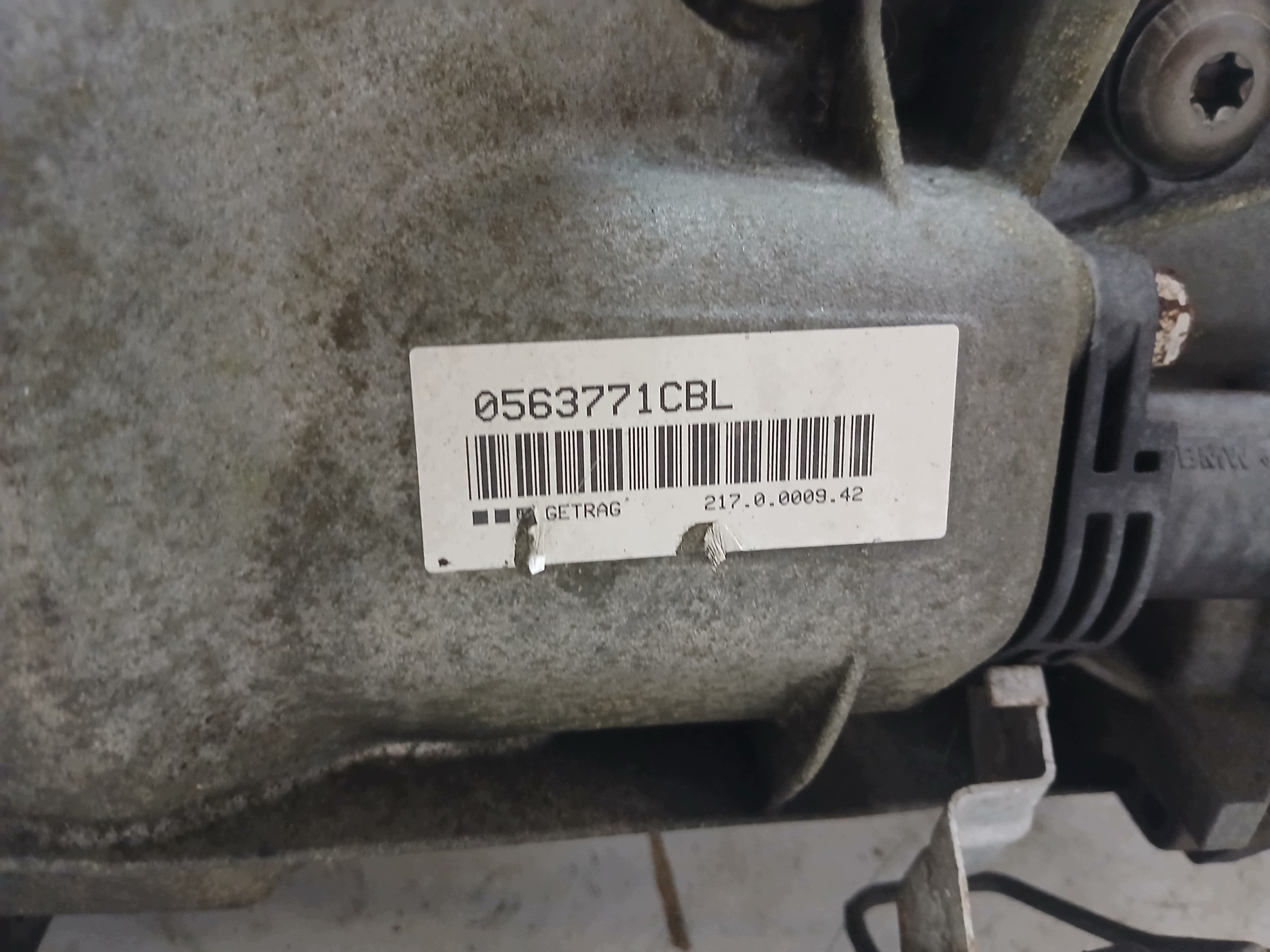 gearbox, BMW E87 N43B20A