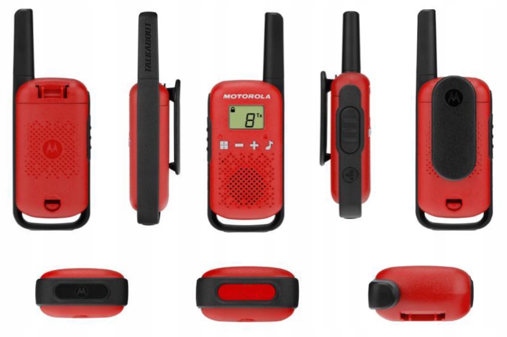 MOTOROLA KRÓTKOFALÓWKI TLKR T42 QUAD 4 KM 4szt Model MOTOROLA T42 quad