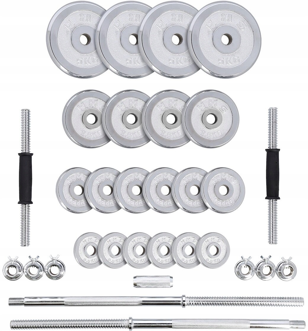 Zestaw hantli HMS STC50 (2 x 25 kg) EAN (GTIN) 94510232