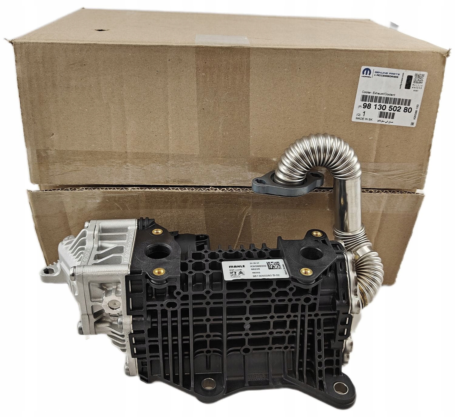 Chladič Výfukových Plynů Citroen Peugeot 1.5 Bluehdi Originál 9813050280