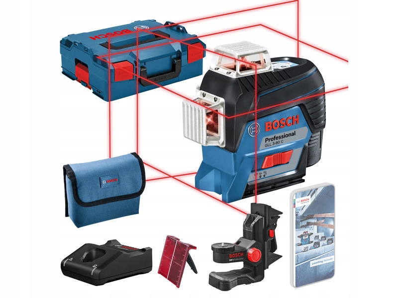Laser liniowy Bosch Professional Gll 3-80 C 0601063R02