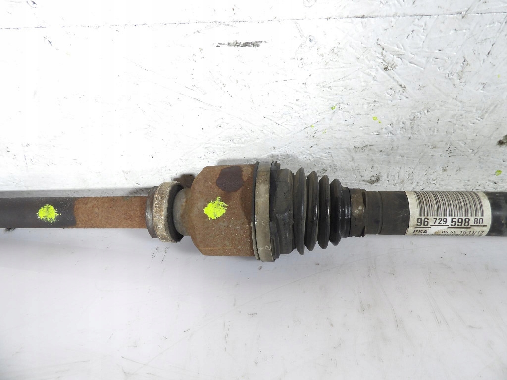 PEUGEOT 508 and LIFT 1.6THP semi-axis right front 9672959880