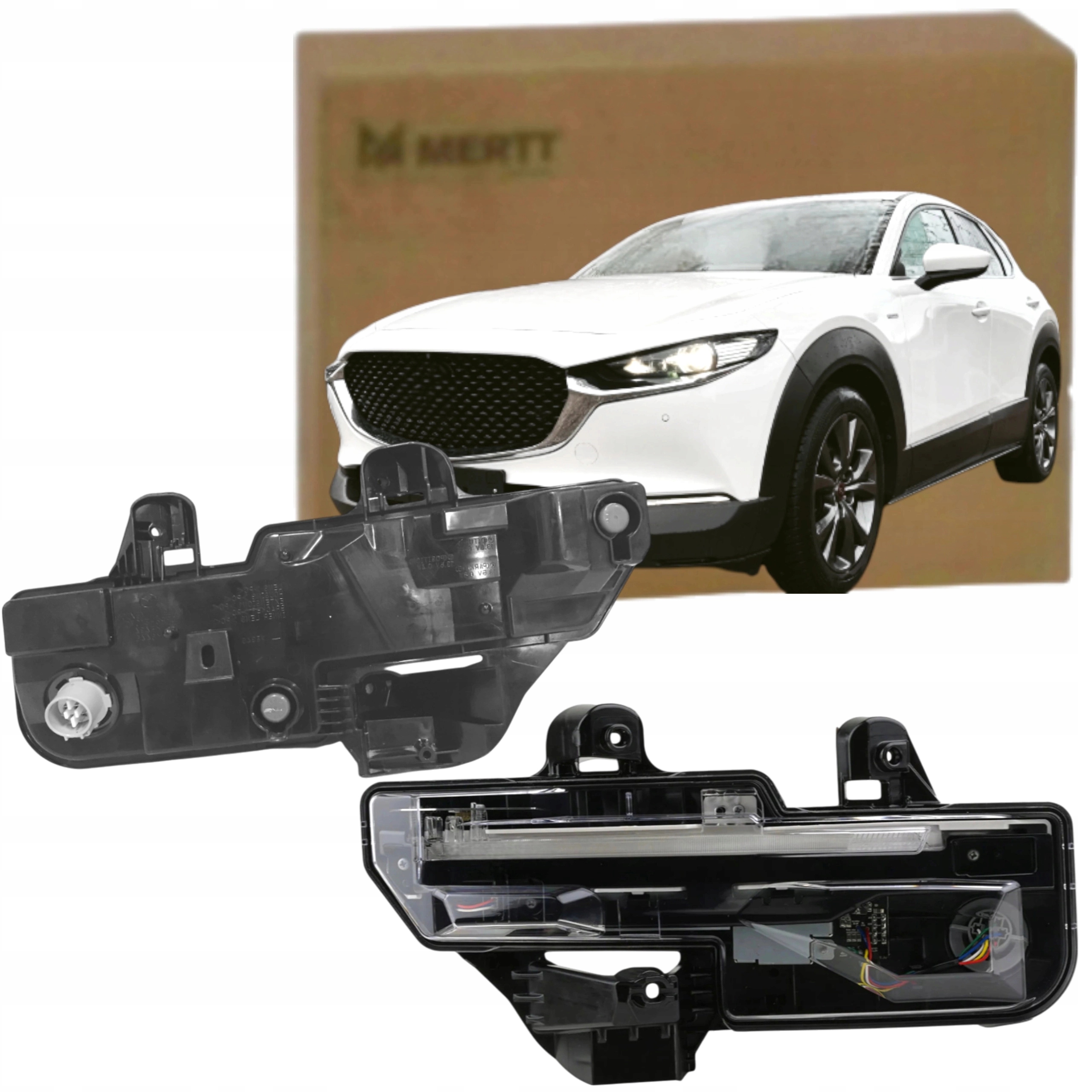 Mazda CX30 20-23 Halogenová Lampa Pro Denní Svícení Led DFR5-51-060A Pravá