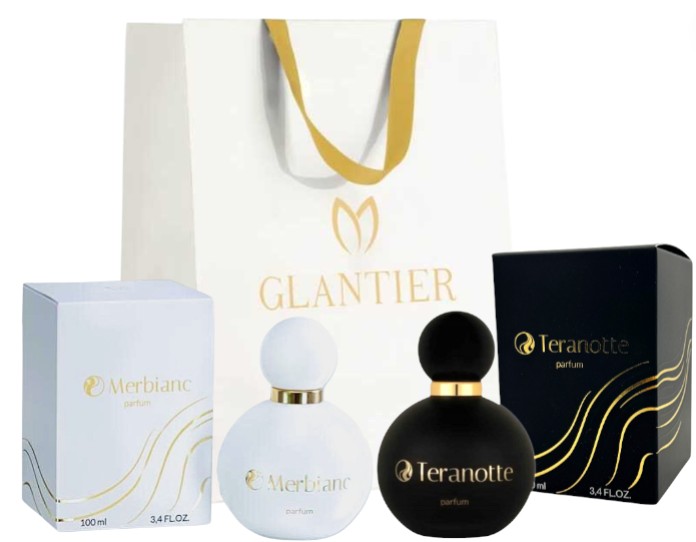 Glantier Zestaw prezentowy Merbianc i Teranotte Torebka prezentowa