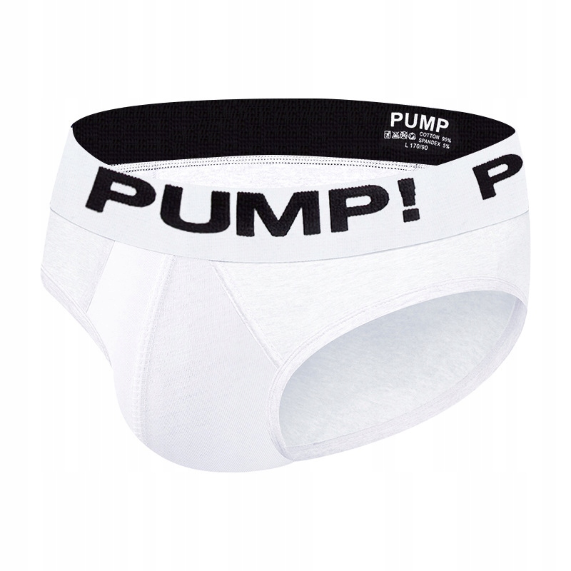 

Pump Slipy Majtki M Biały Gym Fit Classic