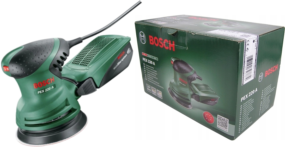 Szlifierka Mimośrodowa Bosch Pex 220A 220W 125MM 0603378000