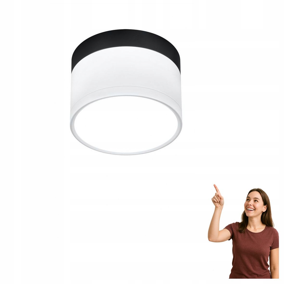 Přisazené bodové Led svítidlo 9W Tuba 2273631 Candellux