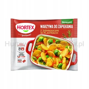 Hortex Zelenina na zapékání s bramborami v plátcích 450 g