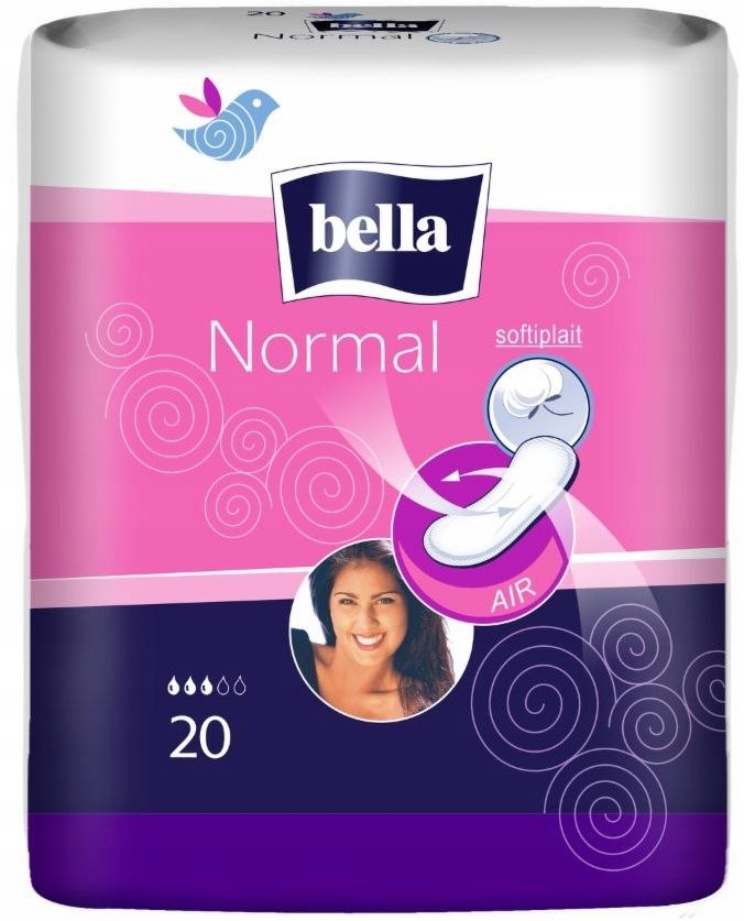 

Bella Podpaski Normal 20szt bez skrzyd
