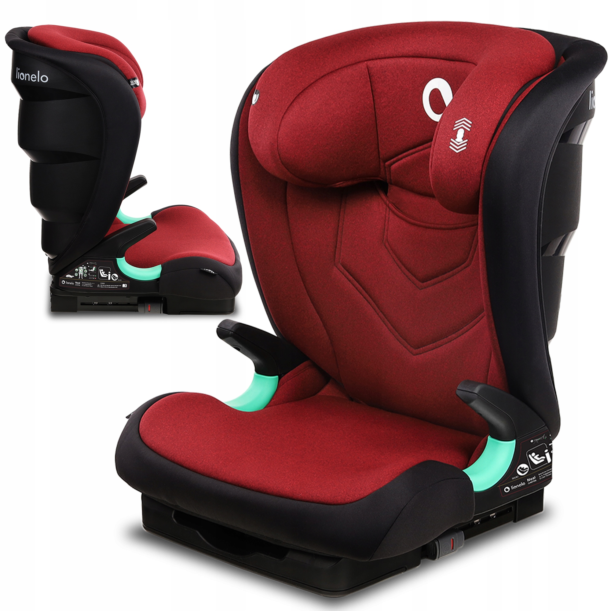 

Fotelik Samochodowy Lionelo Neal i-Size 100-150 cm