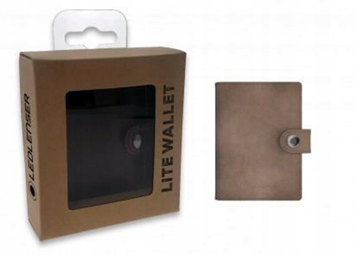 Portfel latarka Ledlenser Lite Wallet Taupe gray