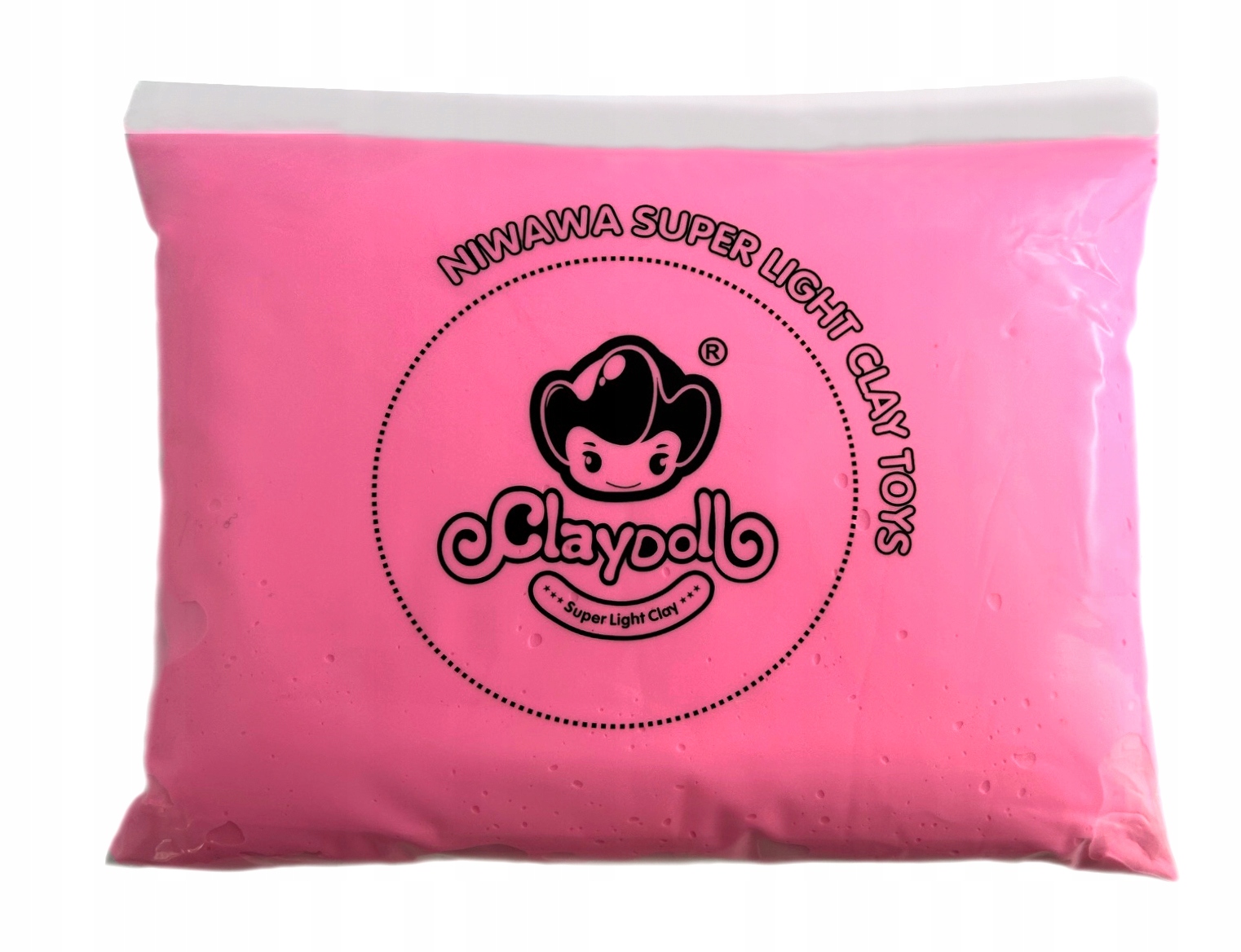 DUŻA MAGICZNA PLASTELINA MASA PLASTYCZNA PIANKOLINA W WORKU WORECZKU 0,5KG