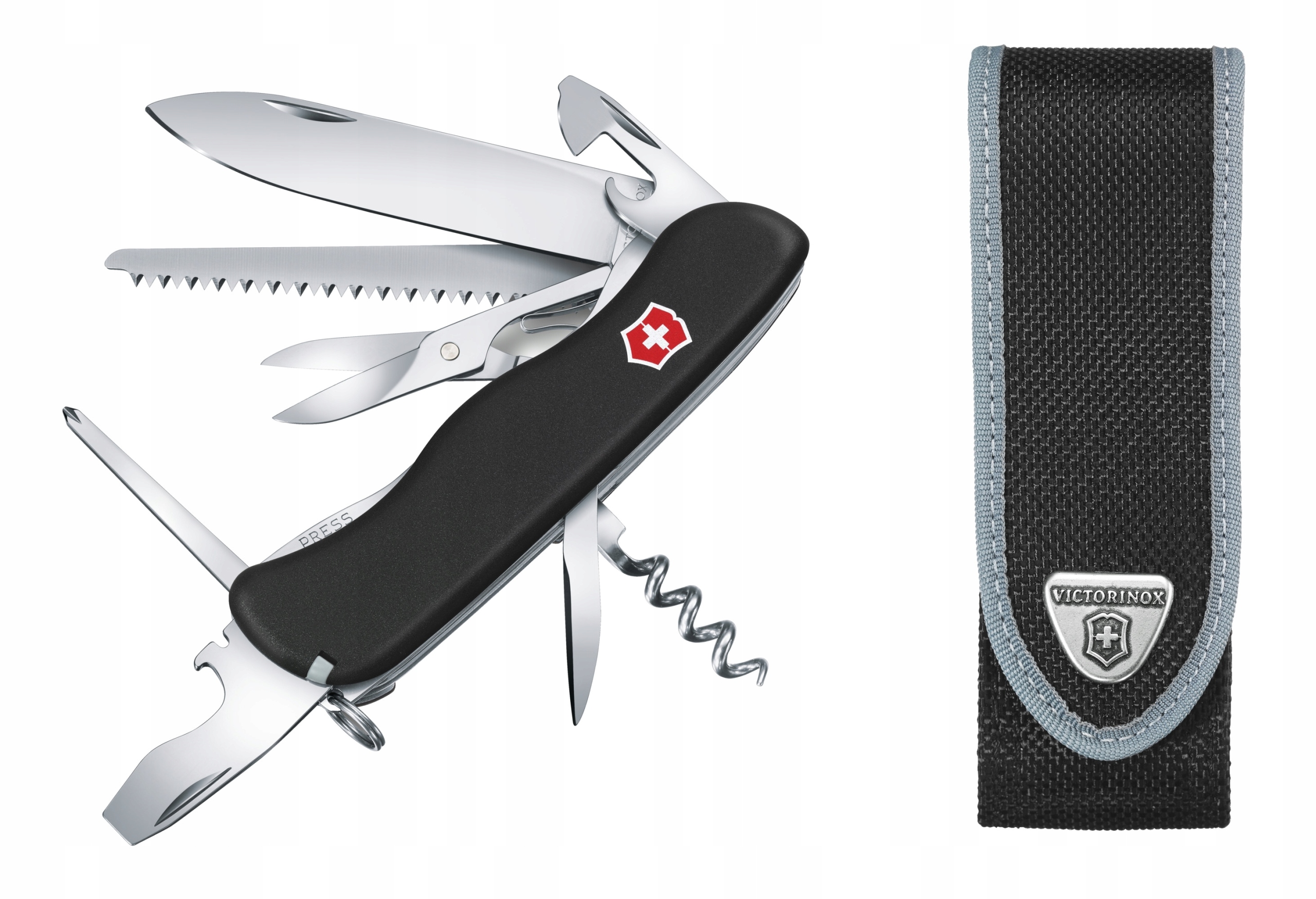 Victorinox 0.8513.3, scyzoryk Outrider etui Nylon 4.0823.N, 111 mm