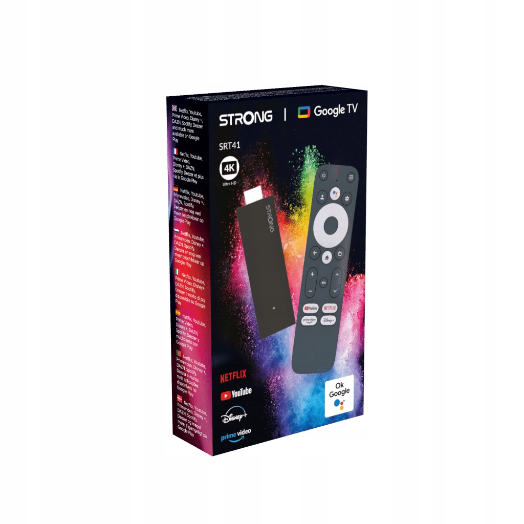 Přehrávač Strong SRT41 Android Box 4K