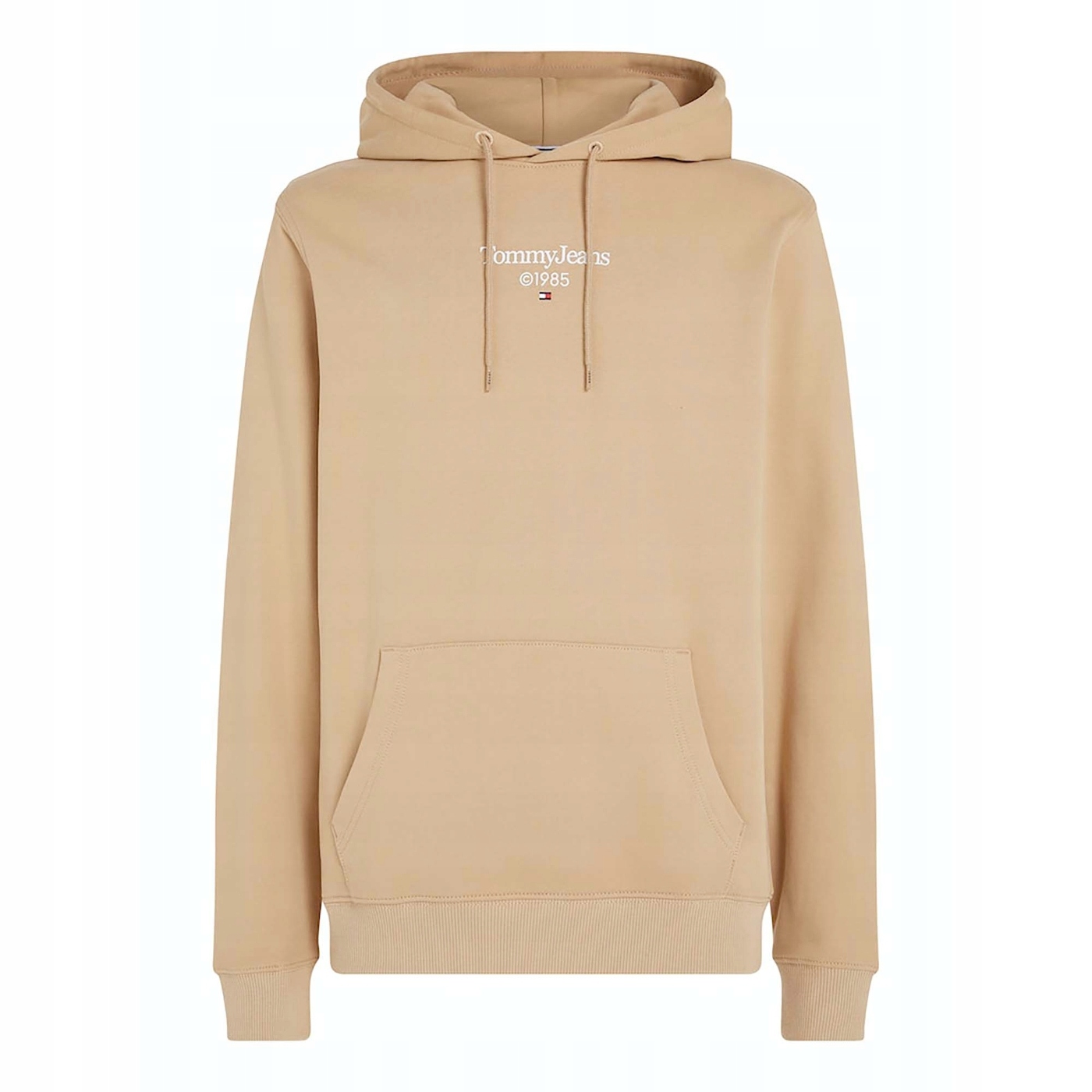 pánská mikina s kapucí Tommy Jeans , béžová, L