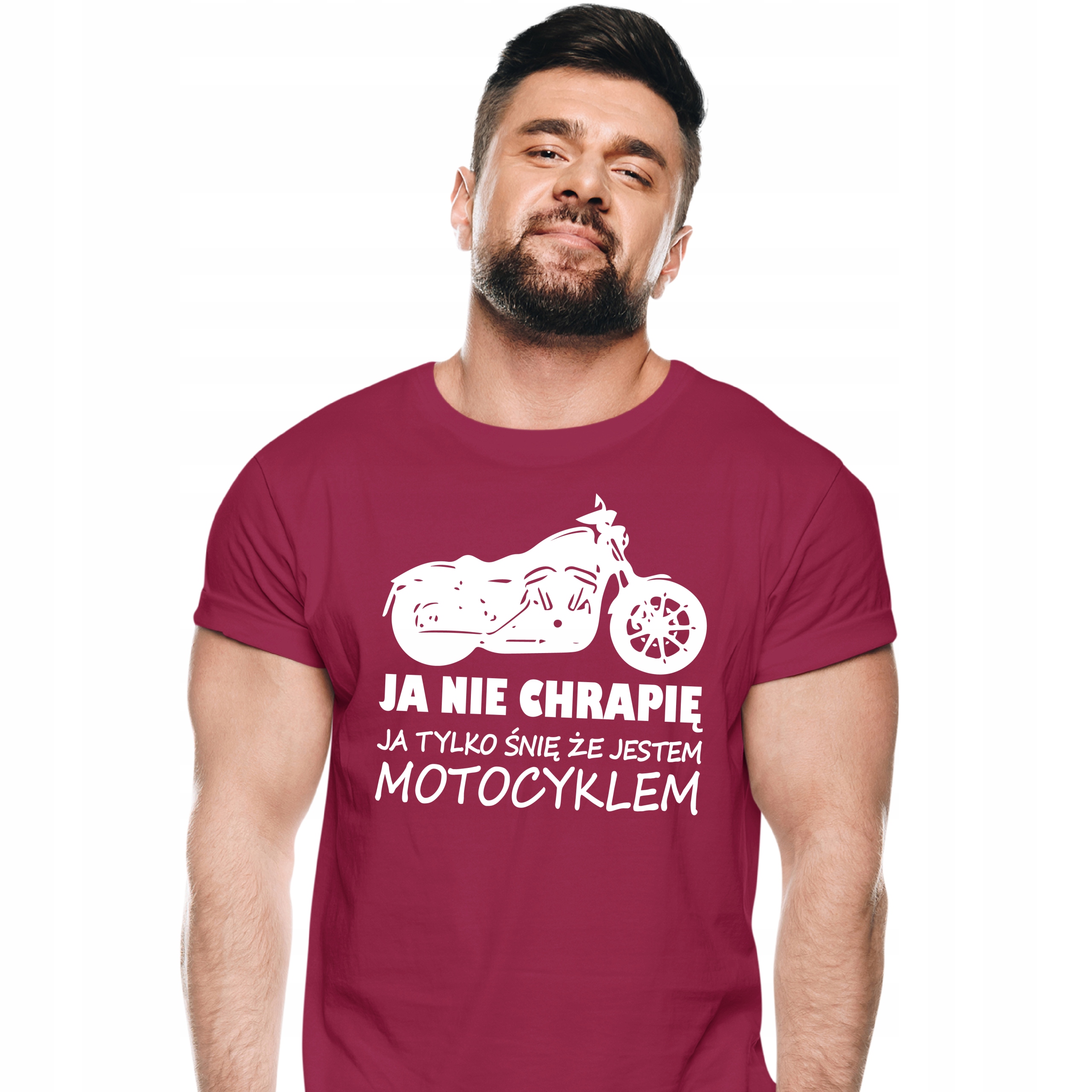 

Koszulka Motor Motocykl Ja Nie Chrapię Walentynki