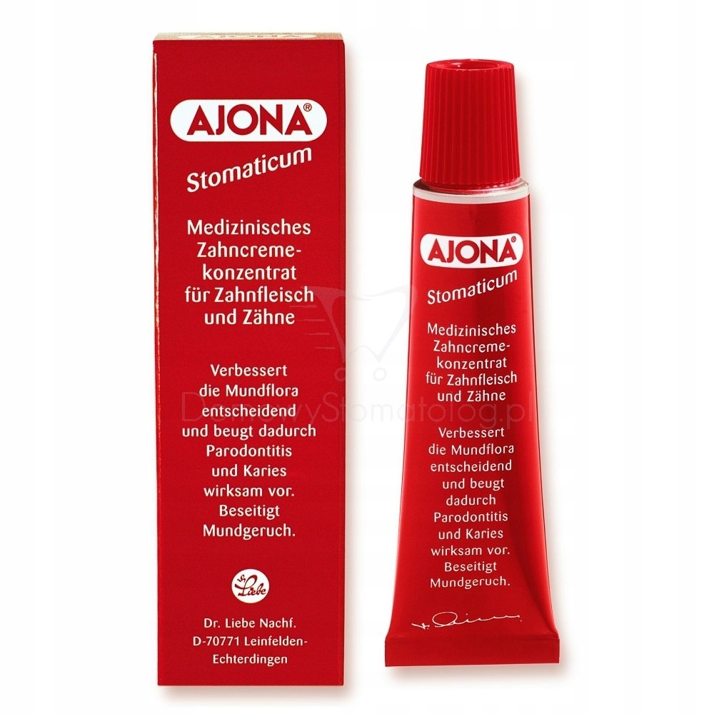 

Ajona, koncentrat pasty do zębów i dziąseł, 25ml