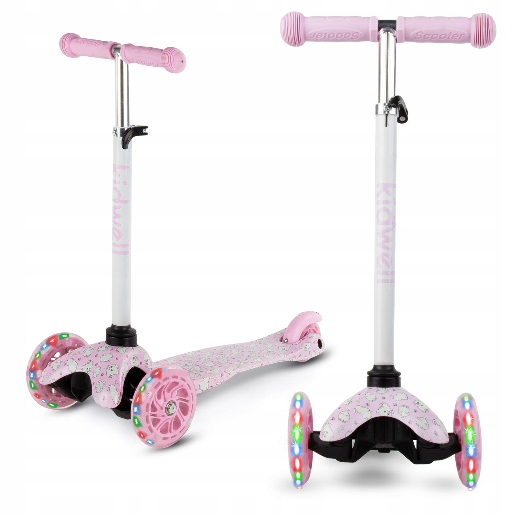 Hulajnoga Balansowa trójkołowa Dla Początkujących 3+ Kidwell Uno Puppy