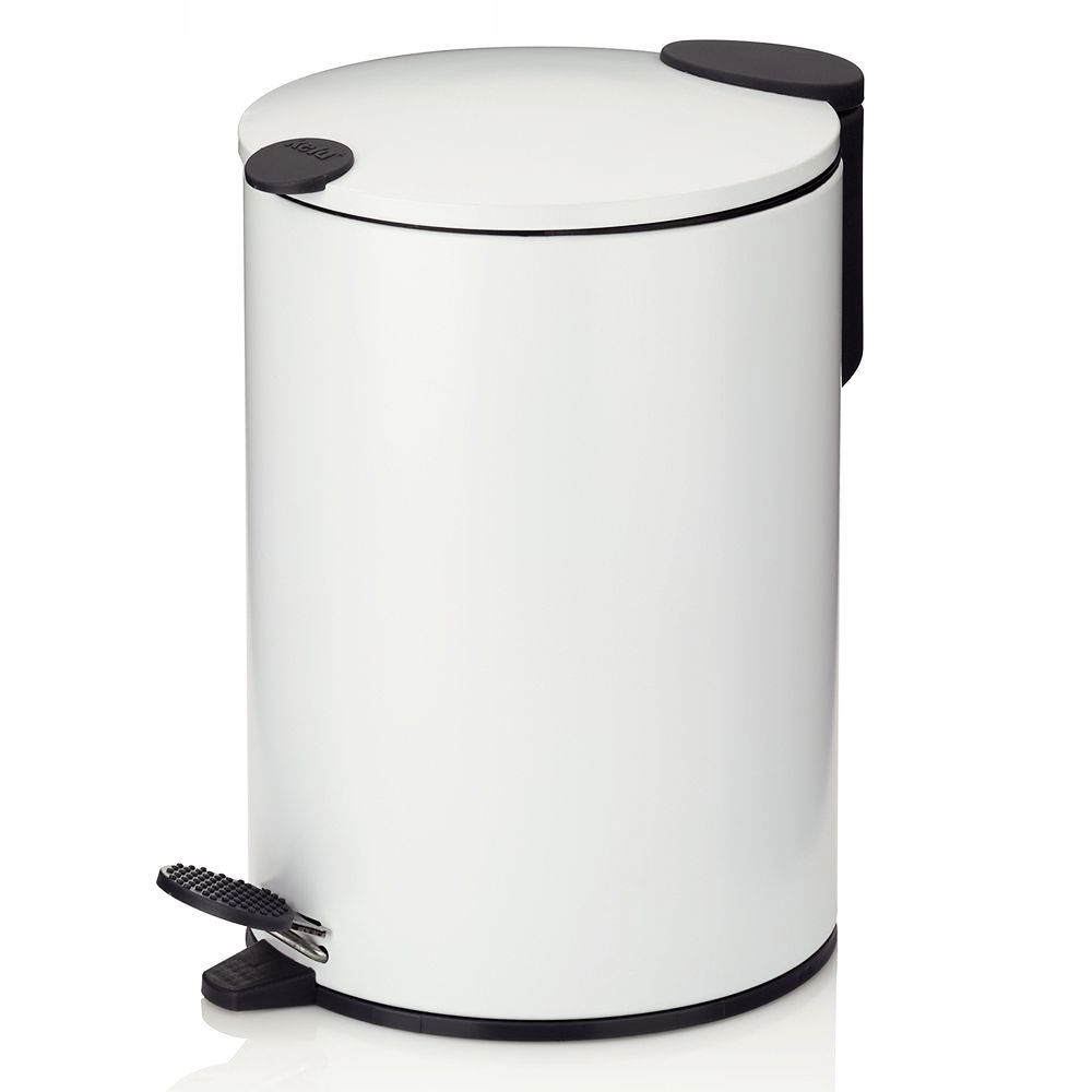 Levně Koupelnový koš nerezová ocel Kela 3l bílý