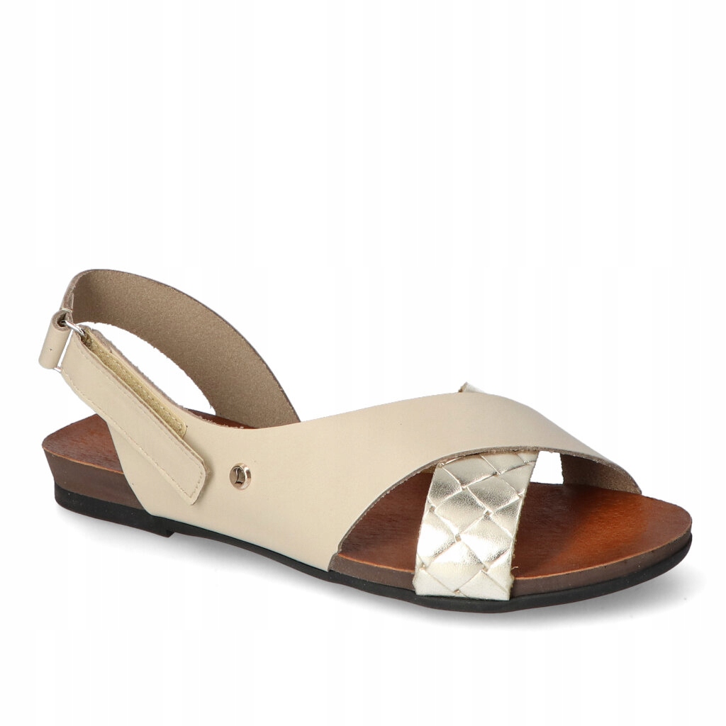 Sandály Lemar 40141 Bf.Bež+Bf.Bari Zlato 37
