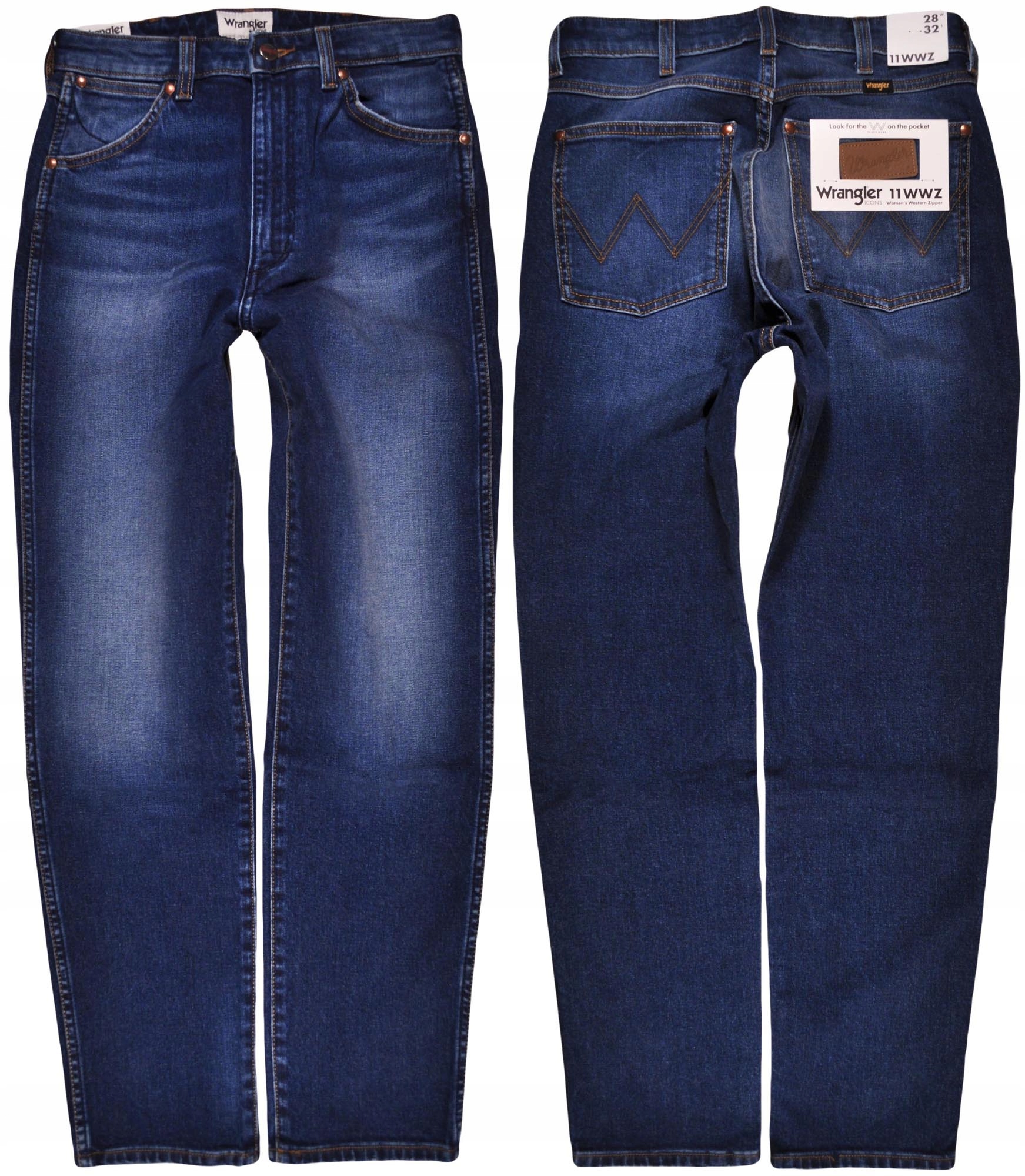 Wrangler kalhoty High blue slim 11WWZ W26 L32