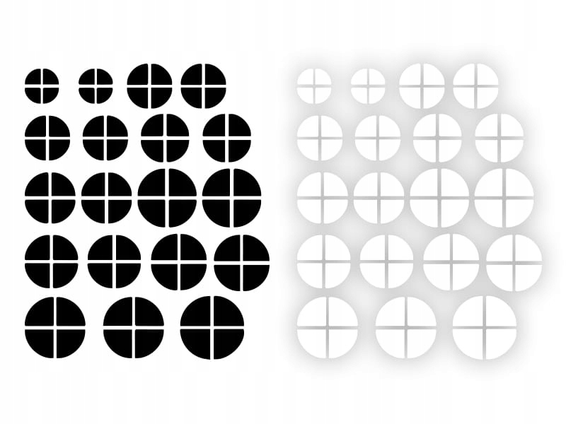 Emblemat Logo BMW - Naklejka na samochód na auto KOLOR