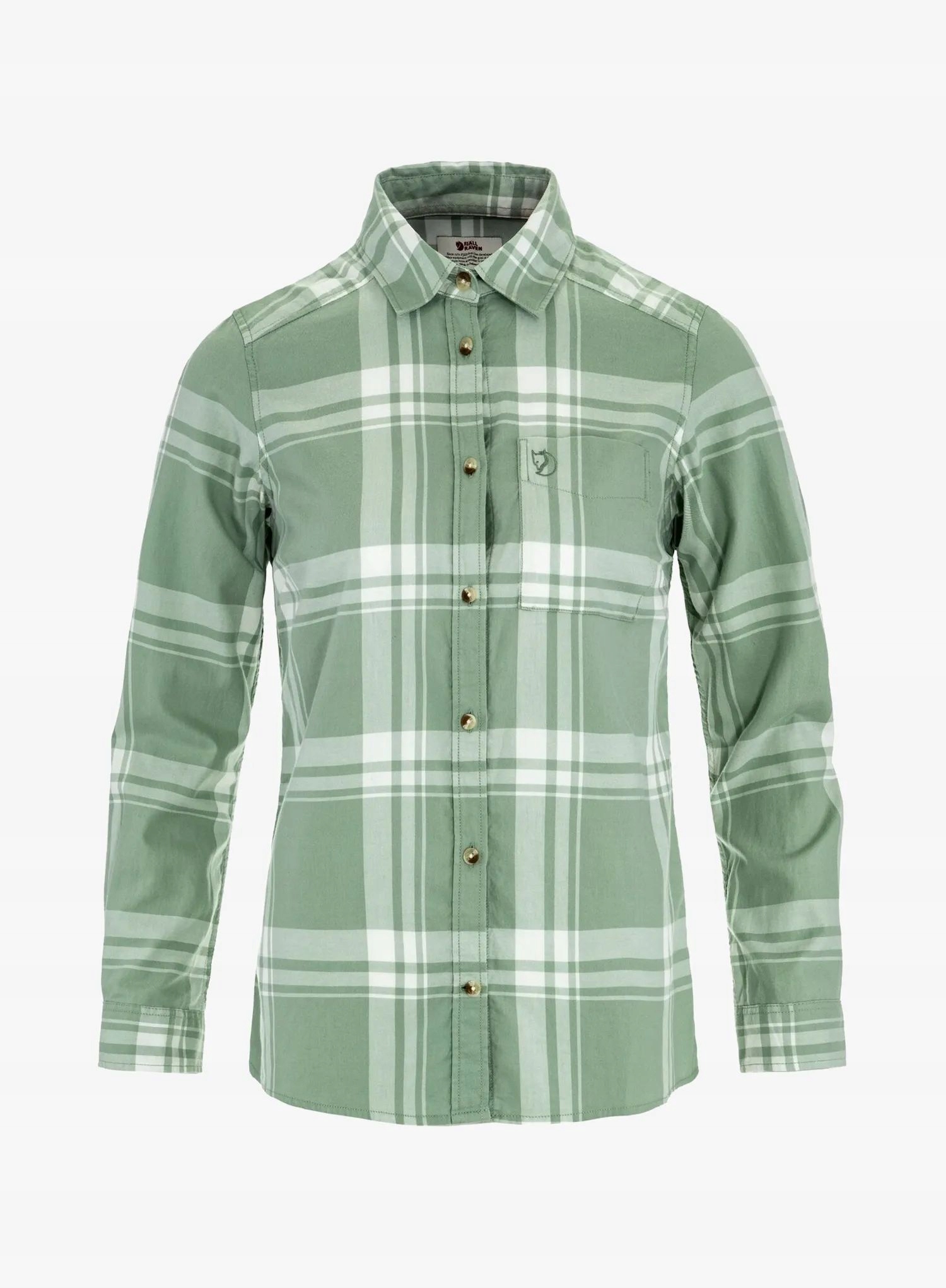 Dámská turistická košile Fjallraven Ovik Lite Flannel Shirt m. zelená Xs