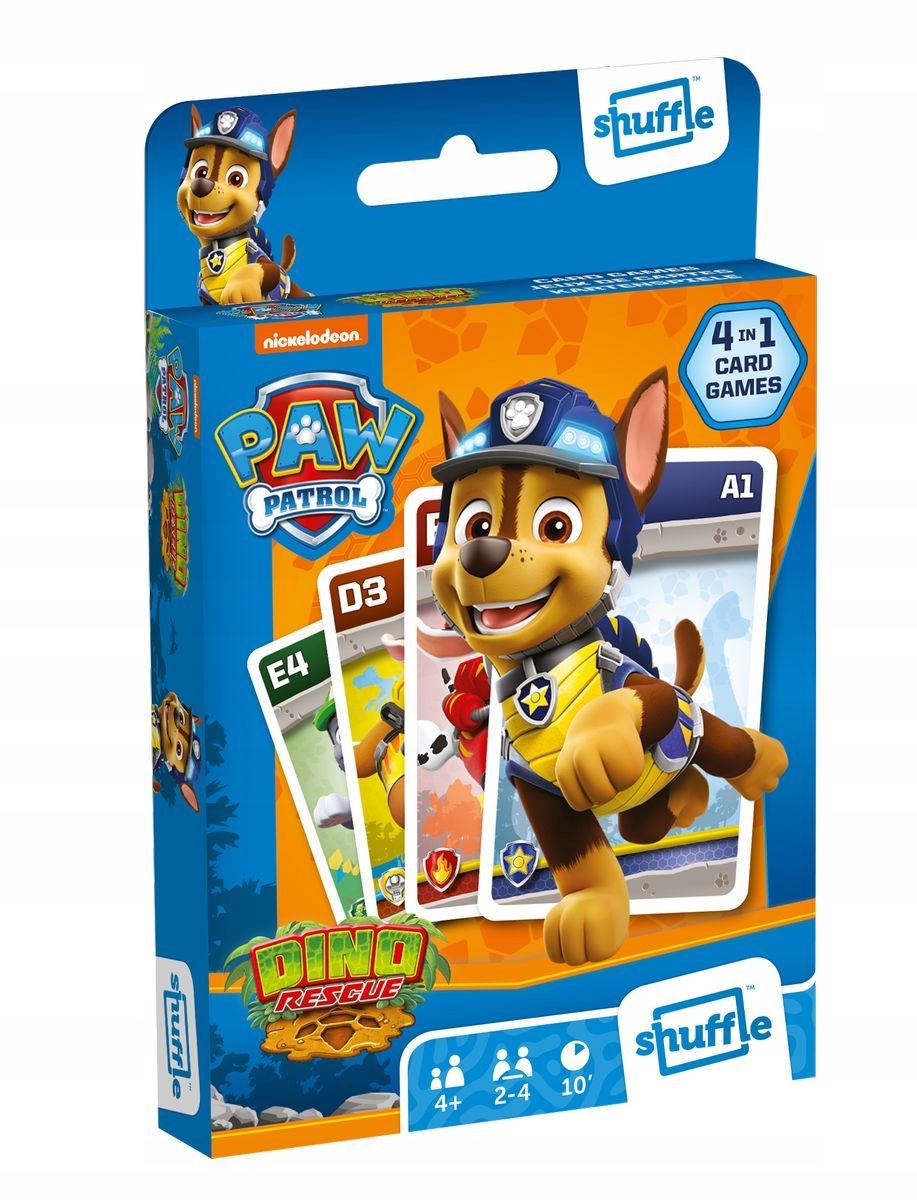 SHUFFLE - PAW PATROL 4W1 CARTAMUNDI Nazwa Shuffle - Paw Patrol 4w1 CARTAMUNDI