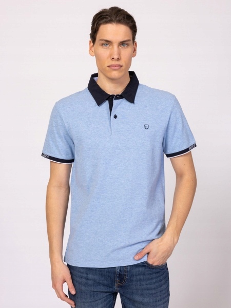 Pánské Polokošile límečkem Heavy Tools Denton Sky M