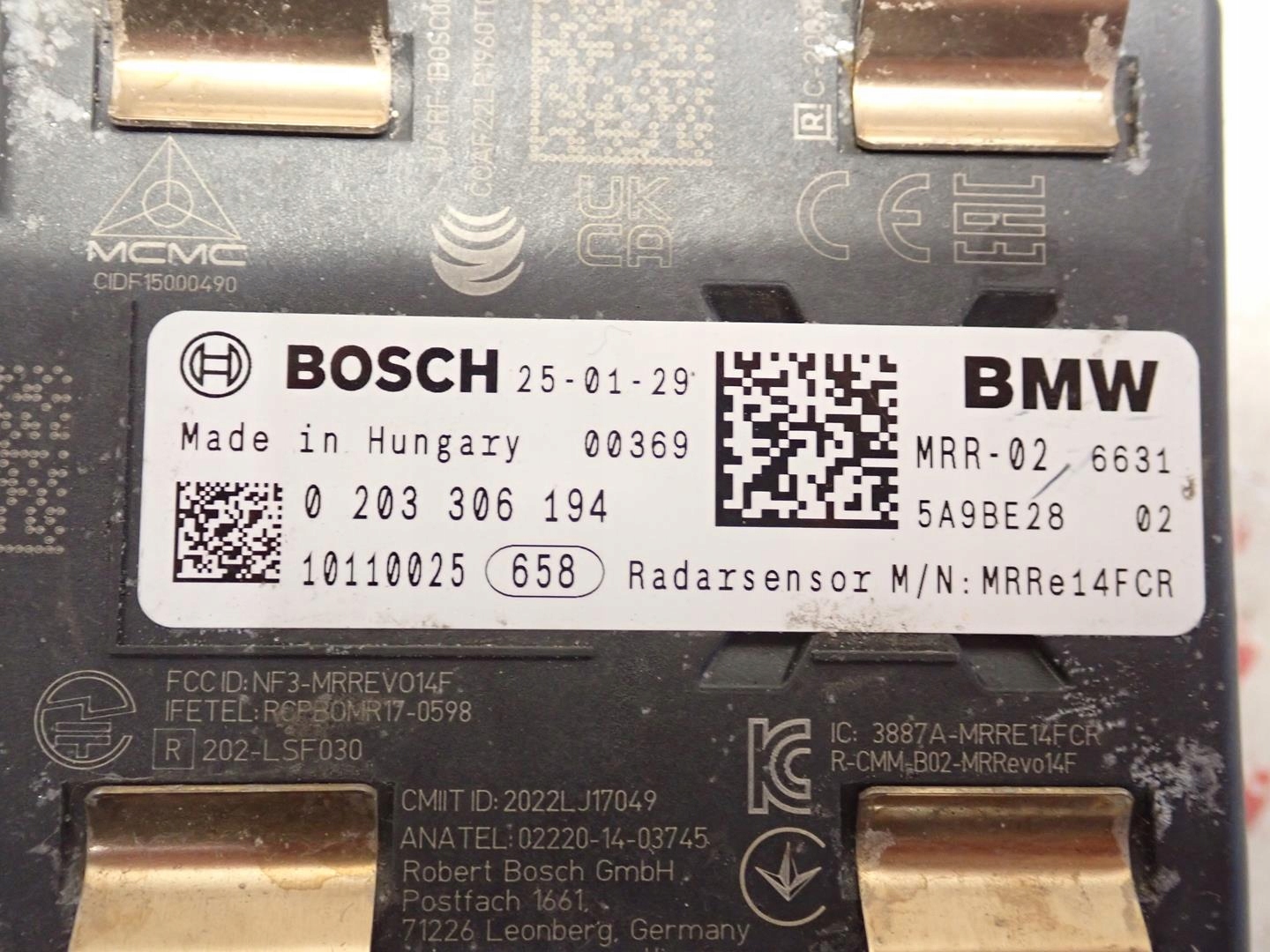Distronic radar BMW G20 G21 G22 G26 G40 G01 G02 5A9BE28