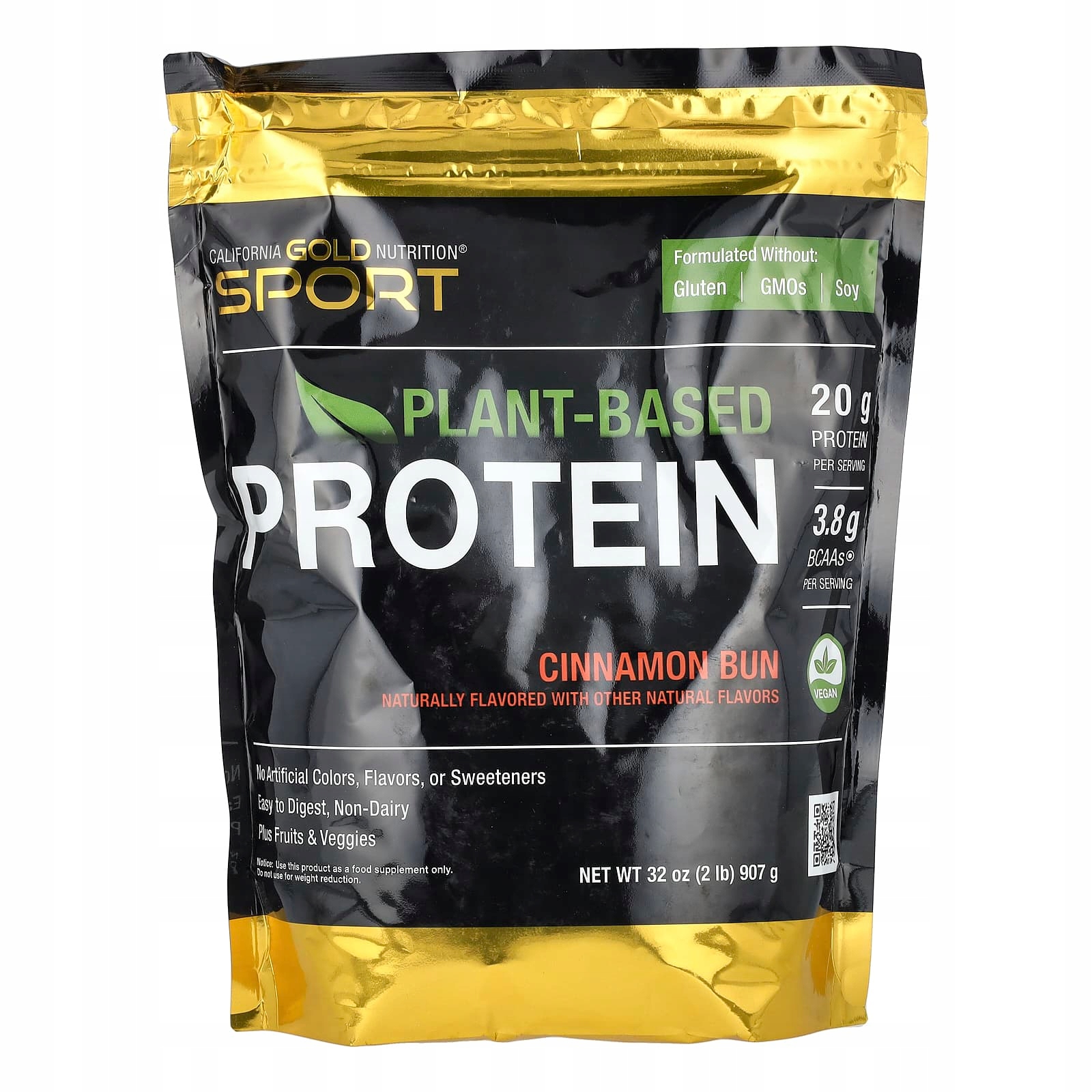 California Gold Nutrition, Sport, rostlinný protein s organickým koncentrátem