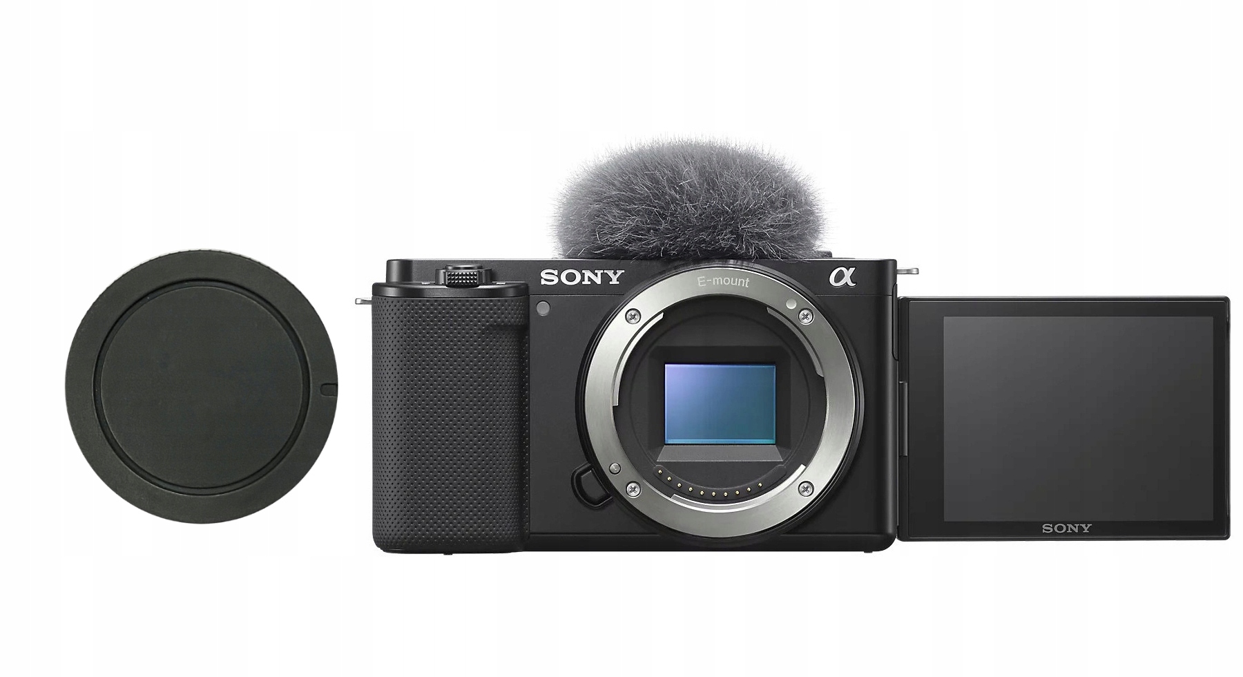 Aparat Bezlusterkowy Sony Alpha ZV-E10 ZV-E10 B Bez Obiektywu