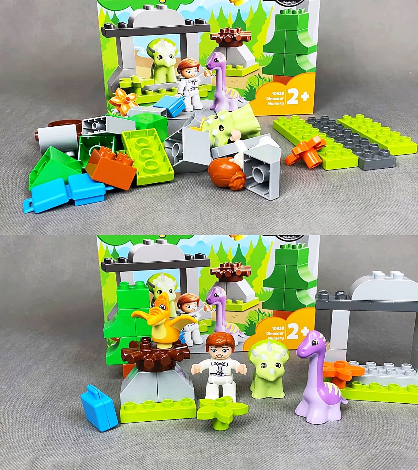 LEGO DUPLO JURASSIC WORLD 10938 DINOZAURY SZKÓŁKA Stan opakowania oryginalne