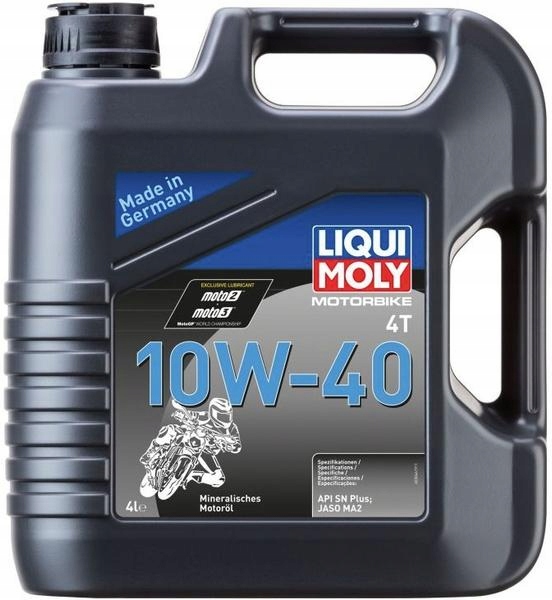 

Liqui Moly Motorbike 4T 10W40 Jaso MA2 3046 4L