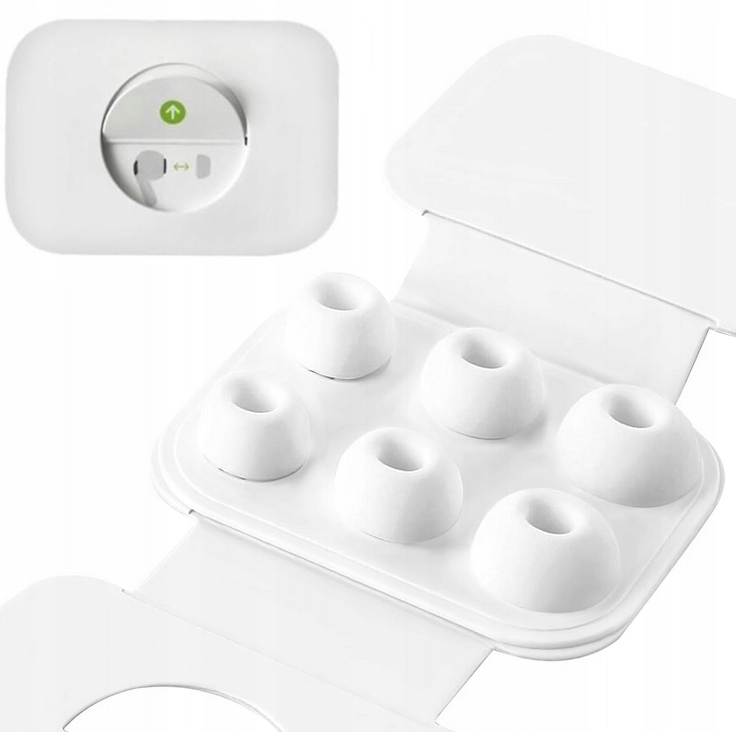 GUMKI NAKŁADKI DOUSZNE DO APPLE AIRPODS PRO / 2 S M L