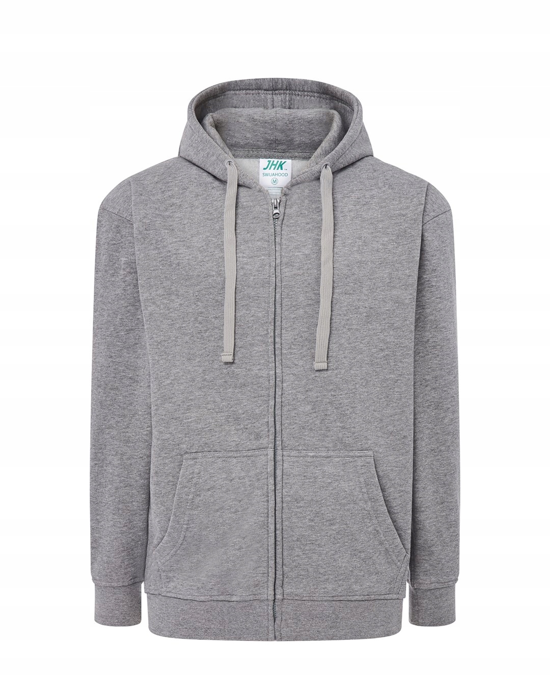 

Bluza z kapturem na suwak kieszenie Jhk gre S