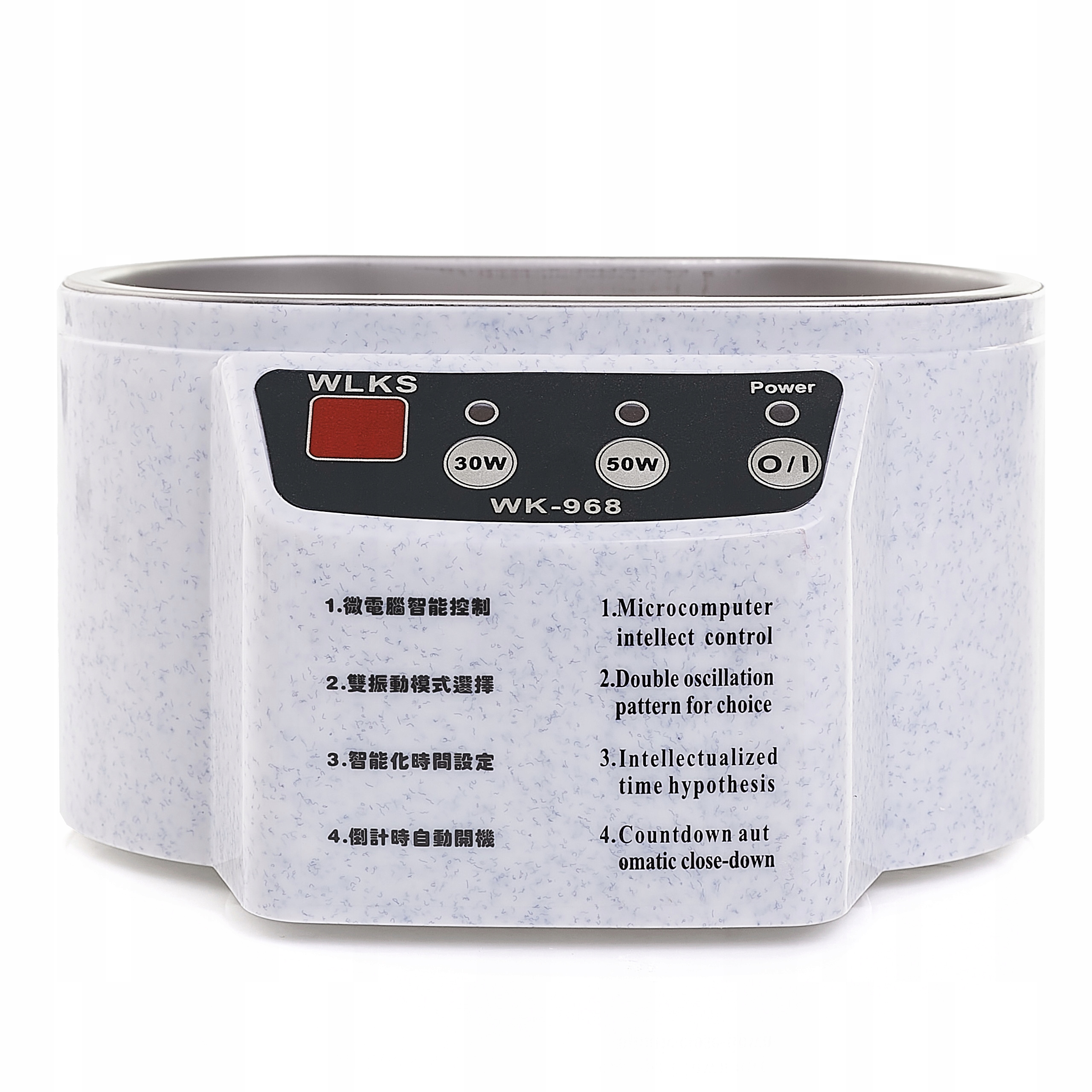 MYJKA WANNA ULTRADŹWIEKOWA SONICZNA STERYLIZATOR 500ML DO BIŻUTERII STALI Model 1A82-162C2