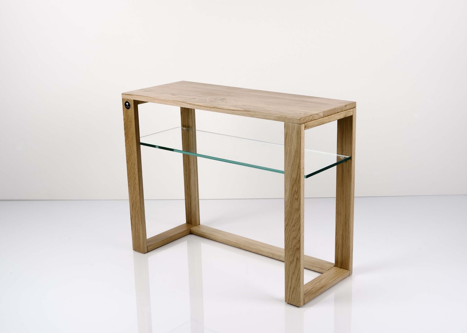 KONSOLA Dębowa Loft DREWNO LITE 180 cm SKD-206 Głębokość mebla 30 cm