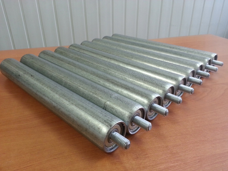 ROLKA ROLKI TRANSPORTOWE TAŚMOCIĄG PODAJNIK ROLOTOK 1200/42 mm OCYNK Kod producenta STALOWA ROLKA TRANSPORTOWA OCYNK 1200/42 mm