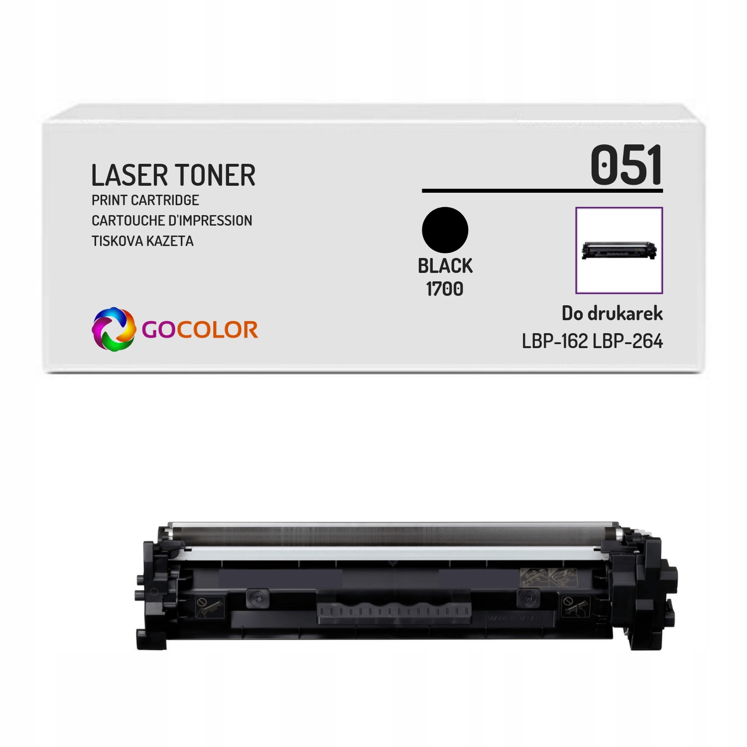 

Toner do Canon 051 imageCLASS LBP-162
