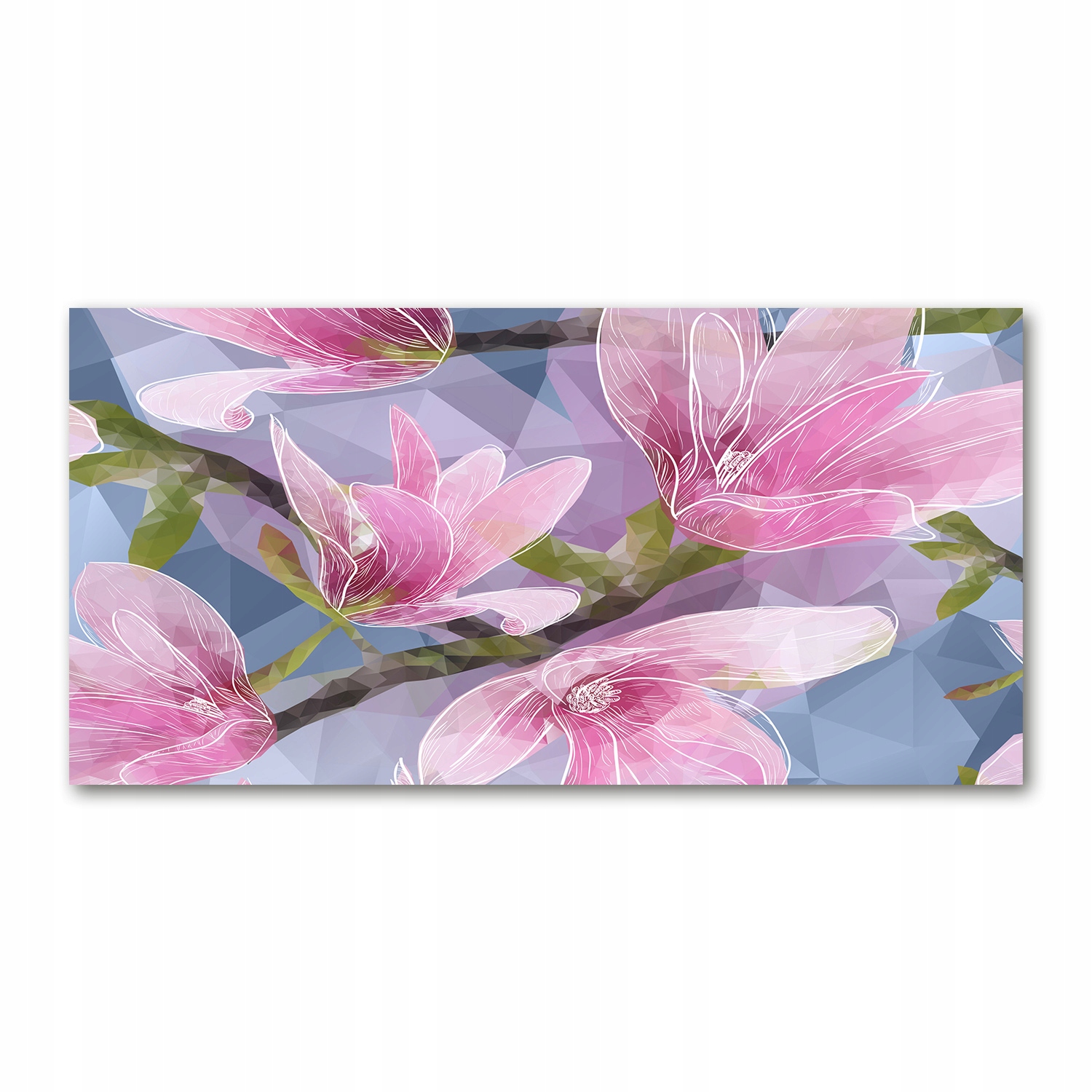 

Foto obraz akryl zdjęcie Różowa magnolia 120X60 cm