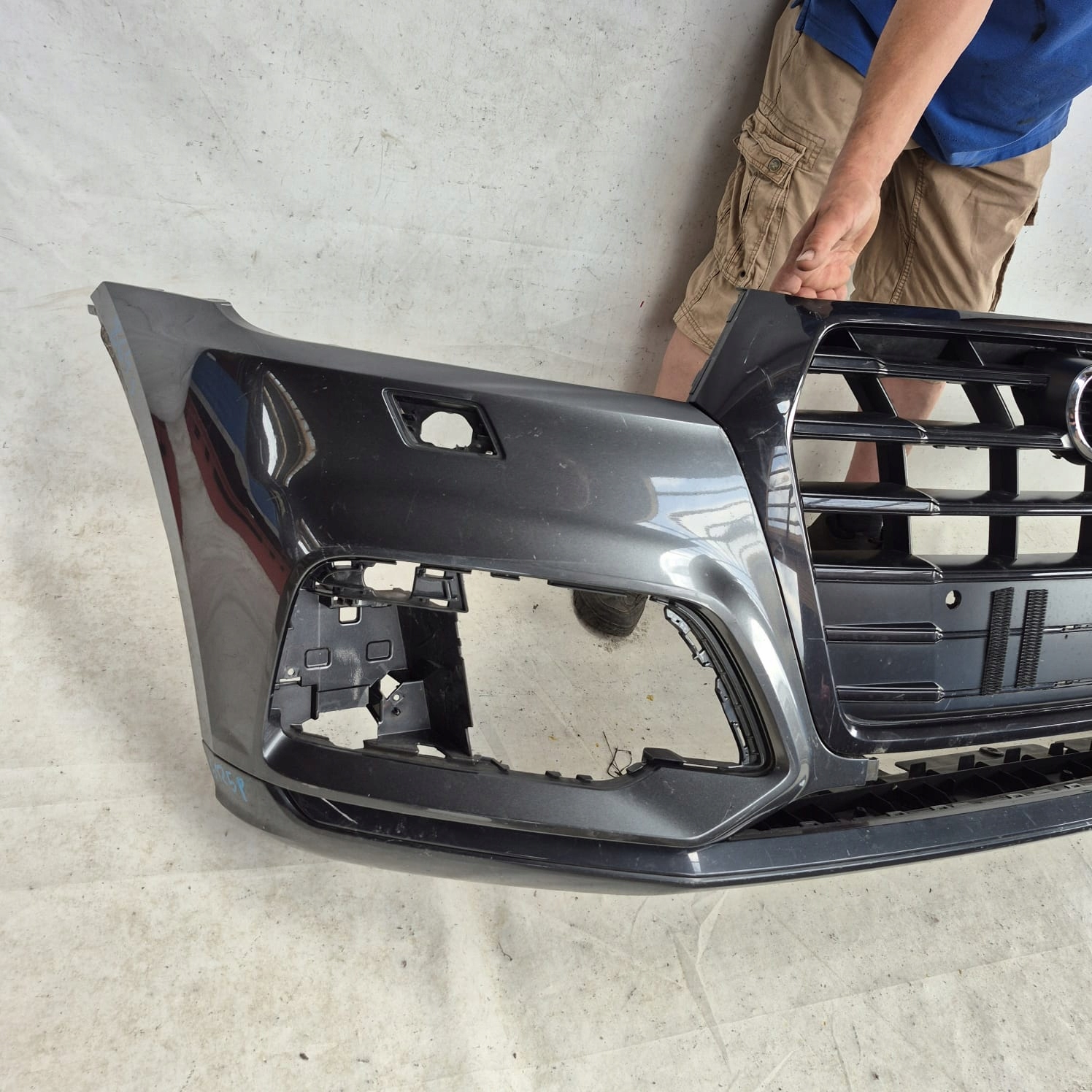 AUDI Q5 II 2 S-LINE 16-20 bumper front front washer PDC