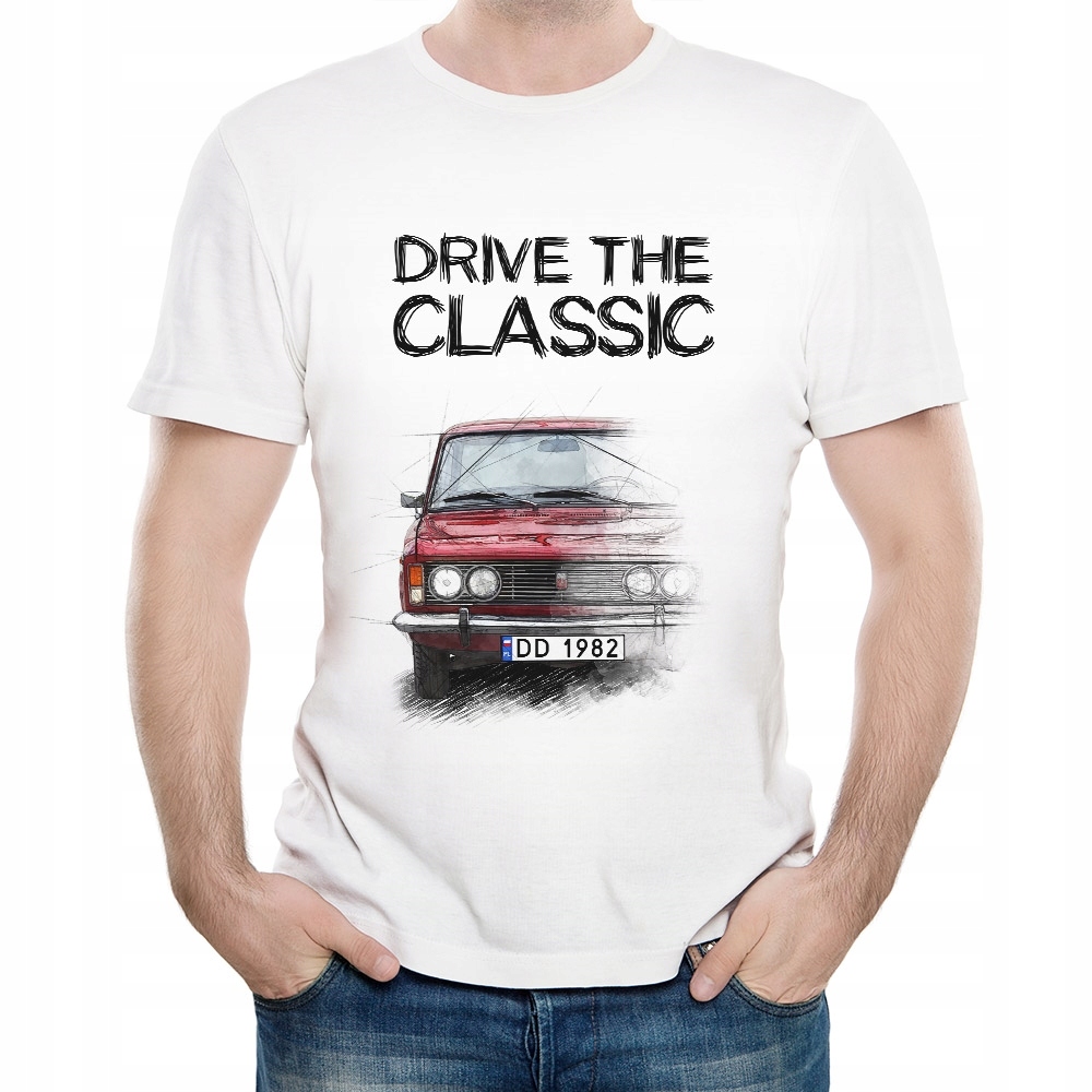 

Koszulka Z Nadrukiem Fso Polski Fiat 125p