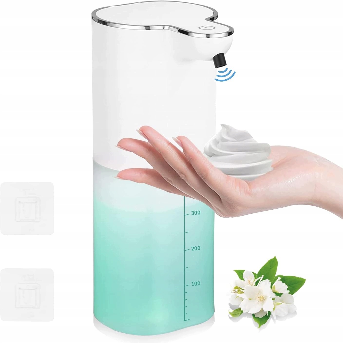 Bezdotykový Dávkovač Na Mýdlo Stojící Nebo Nástěnný 400 ML